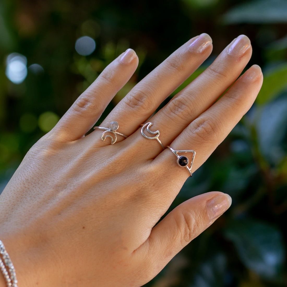 Anillo Chandra Piedra luna  | guía, esperanza, intuición