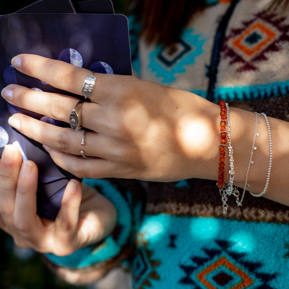 Pulsera Vesta de Carneola  |  Vitalidad, creatividad, confianza