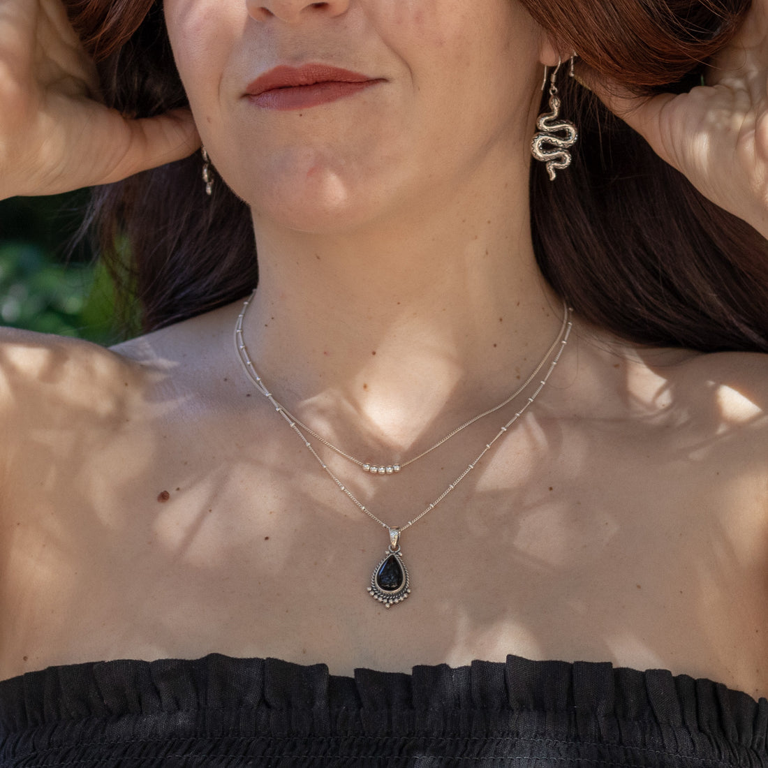 Collar Morrigan | Protección, fortaleza y enraizamiento