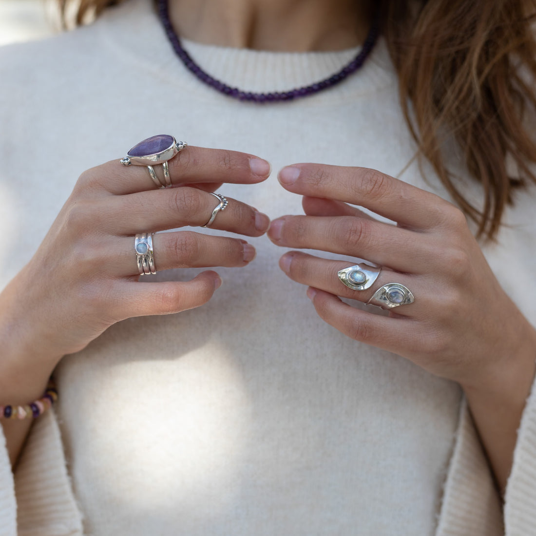 Anillo Phoebe| Intuición · Renovación · Feminidad