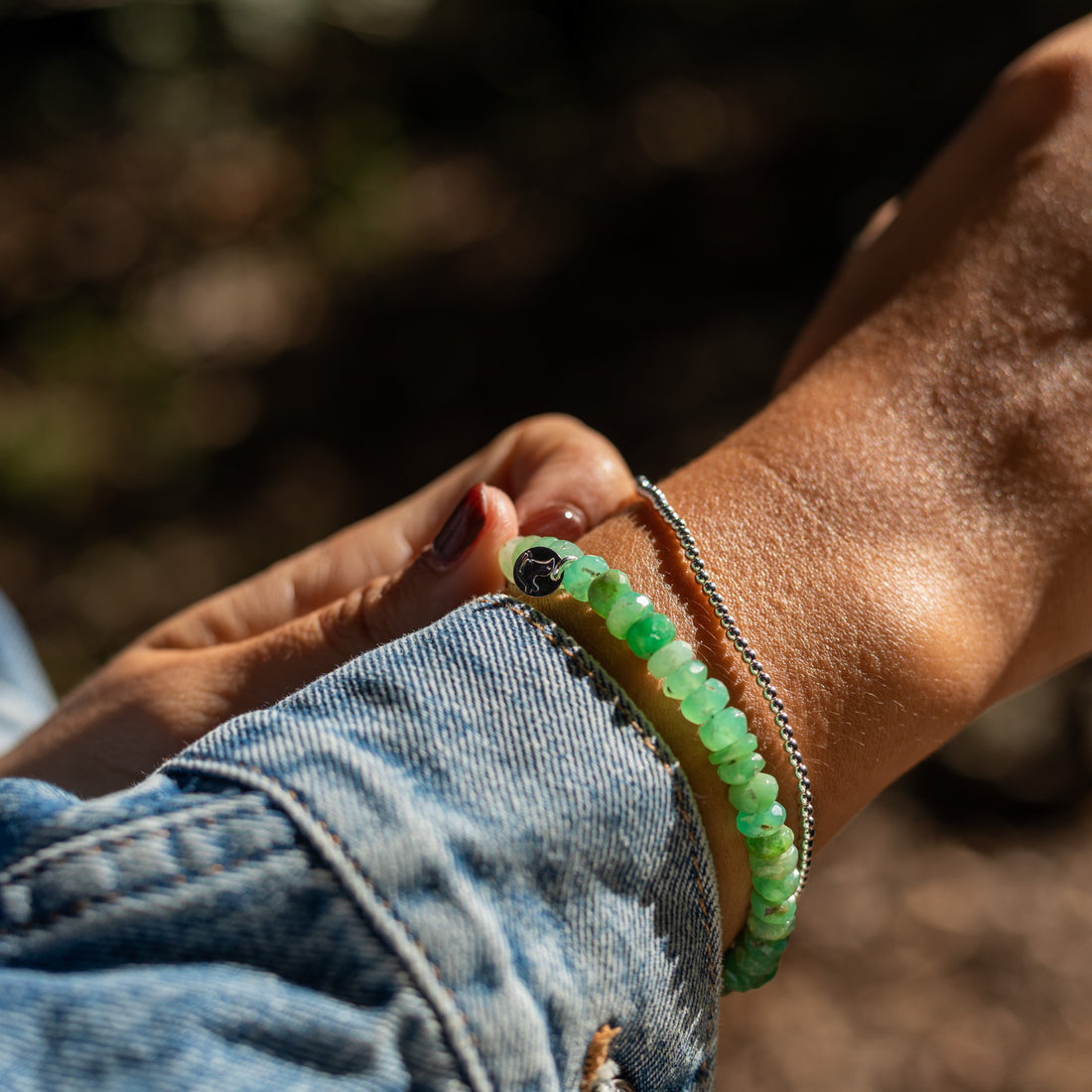 Pulsera Hera de Crisoprasa | Equilibrio, renovación y armonía