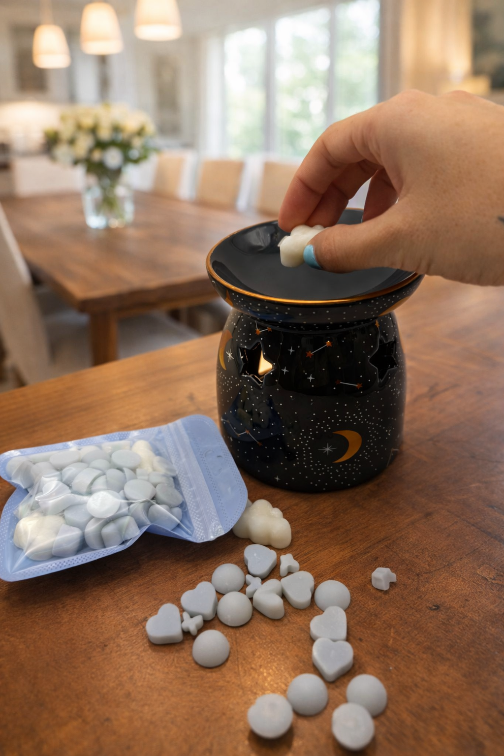 ☁️ Cera Aromática “CIELO” | Calma, Aire y Dulzura