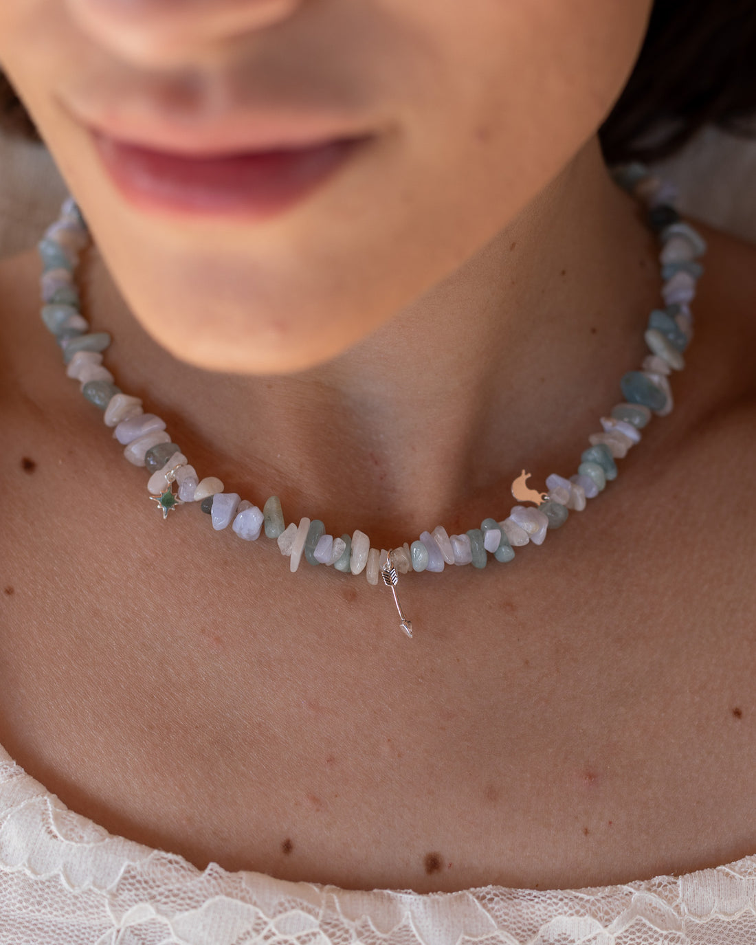 Collar Asteria · Calma, Intuición y Energía Femenina