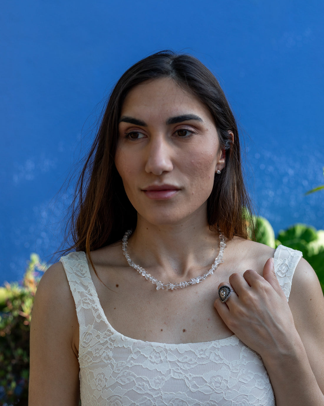 Collar Luz | Claridad, Limpieza y Energía Alta · Cuarzo Cristal Natural