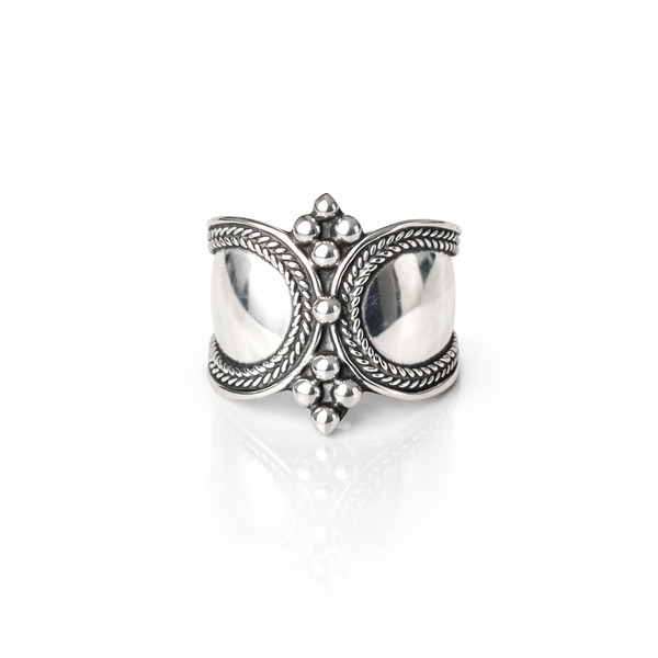 Anillo Columba Boho de Plata 925