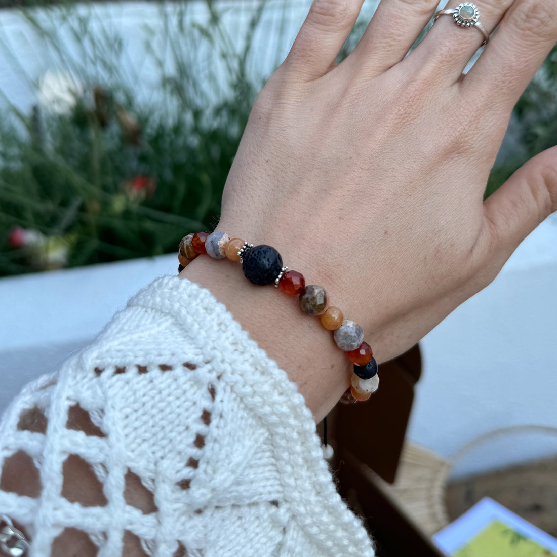 Pulsera LItha | FUEGO PROTECCIÓN RENACER