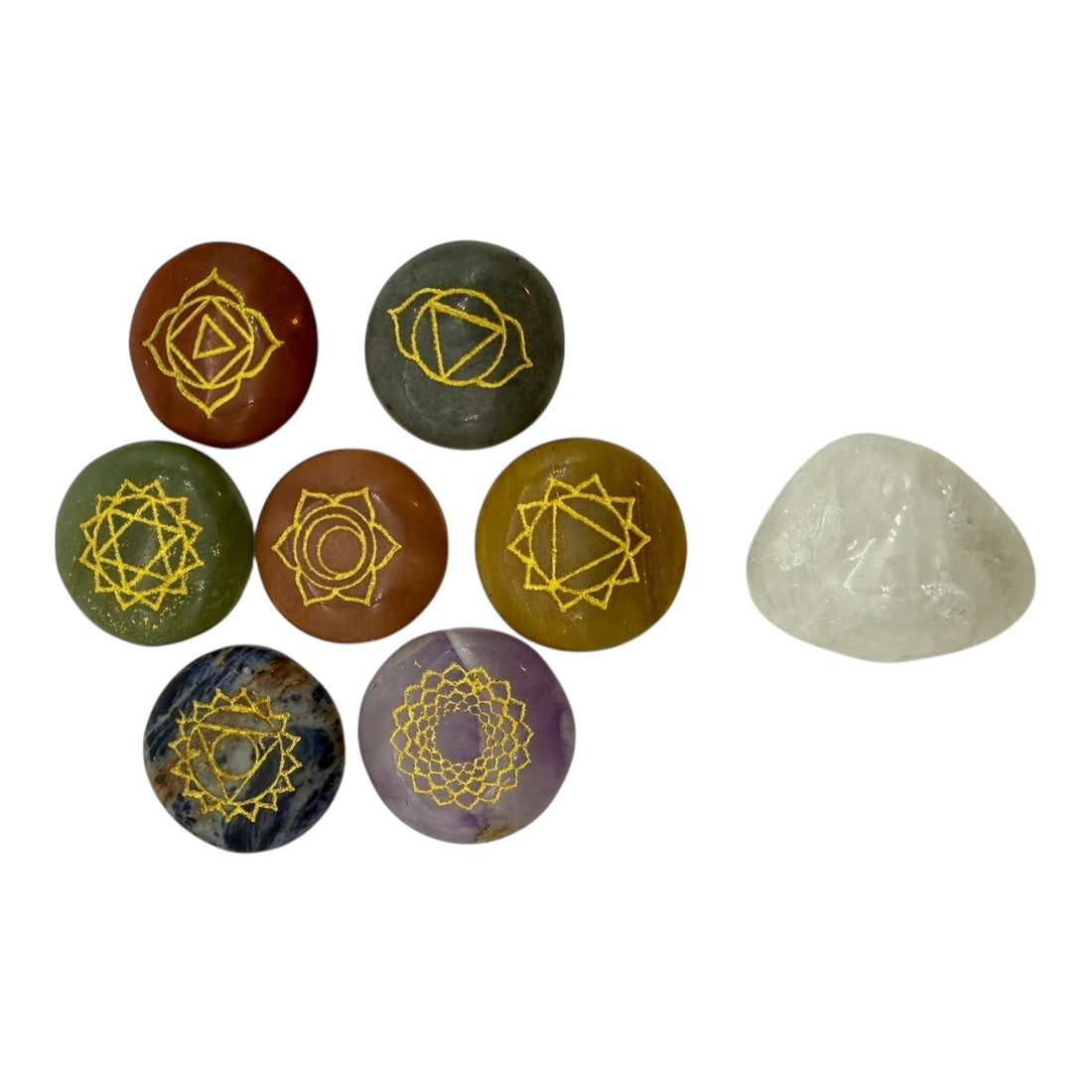 Conjunto de Piedras de los Chakras – Equilibrio, Energía y Armonía Interior