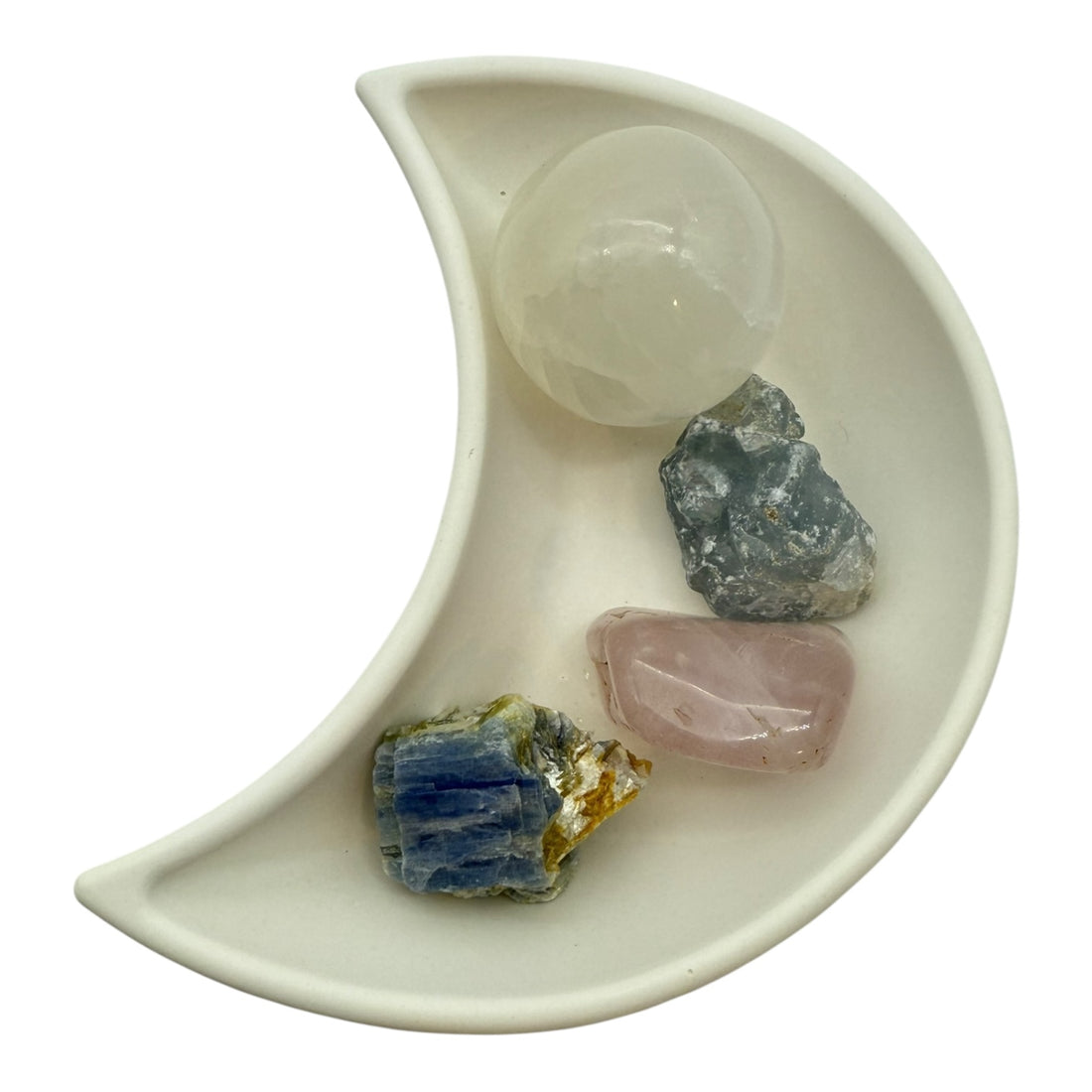 Pack Sueños de Luna – Kit de cristales para el descanso y la energía del dormitorio