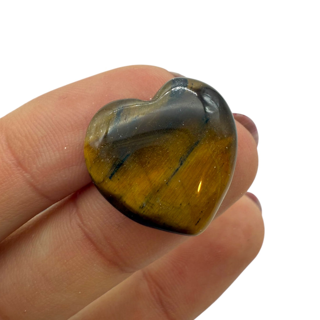 Corazón de Ojo de Tigre| Protección, Confianza y Fuerza