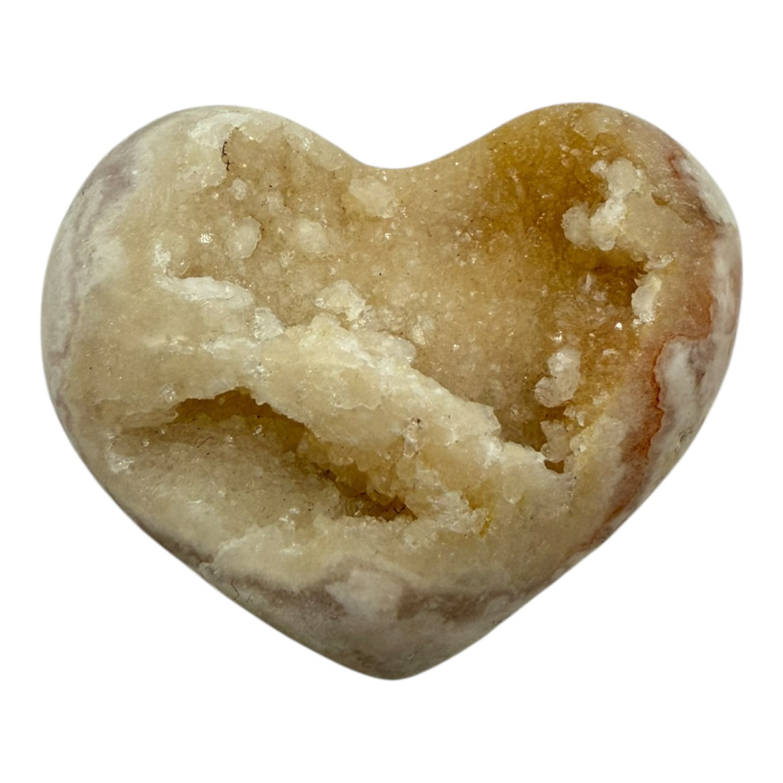 Corazon de Amatista Rosa pequeño | Amor, Sanación y Serenidad