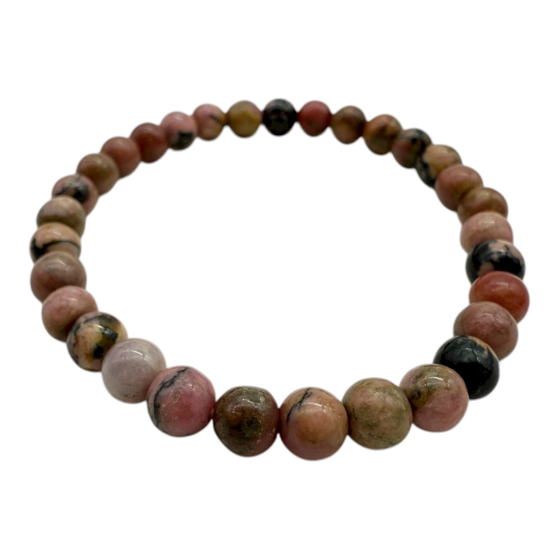 Pulsera Naiade de Rodonita | Sanación emocional, Amor y Compasión