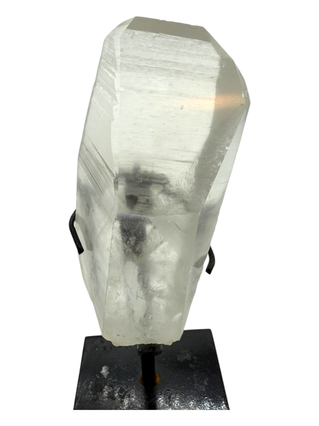 Punta de Cuarzo Cristal Lemuriano| Elevación espiritual, Claridad y Sanación energética