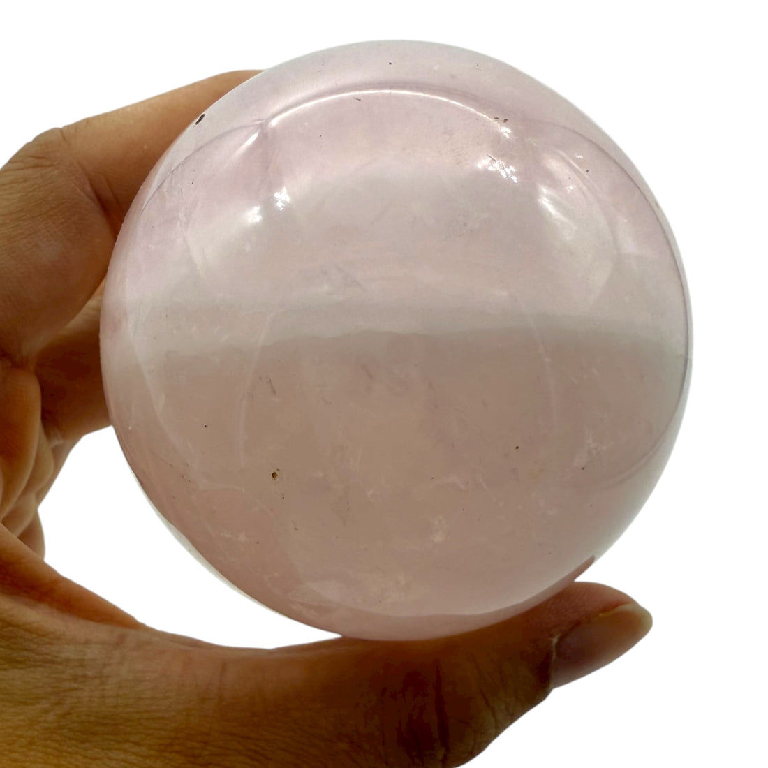 Esfera Cuarzo Rosa – Amor, Sanación y Armonía (464gr)