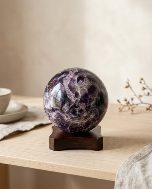 Esfera de Amatista natural | 9,5 cm de diámetro